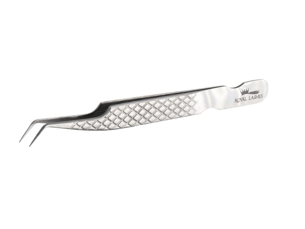 Royal Lashes Pinceta Pol Zakrivljena S-121-A