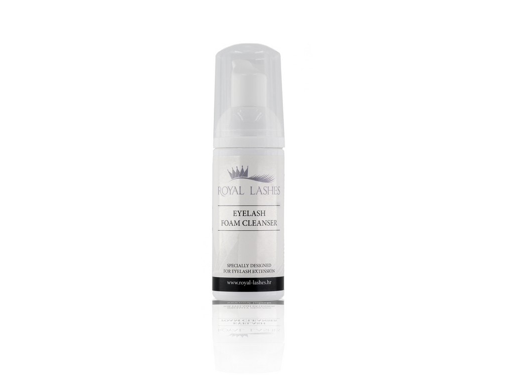 Royal Lashes Pena za čiščenje trepalnic Oil free! 40 ml