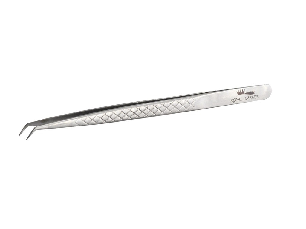 Royal Lashes Pinceta Zakrivljena S-1029 14cm