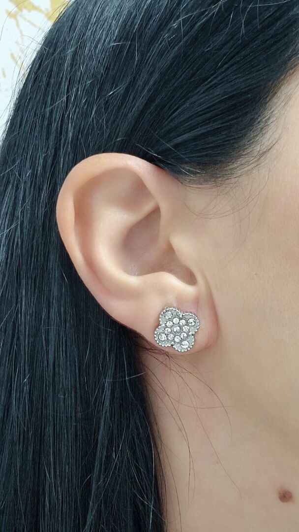 UHANI CLOVER S CIRKONI - SILVER