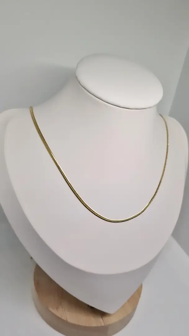 VERIŽICA SNAKE THIN - GOLD - slika 2