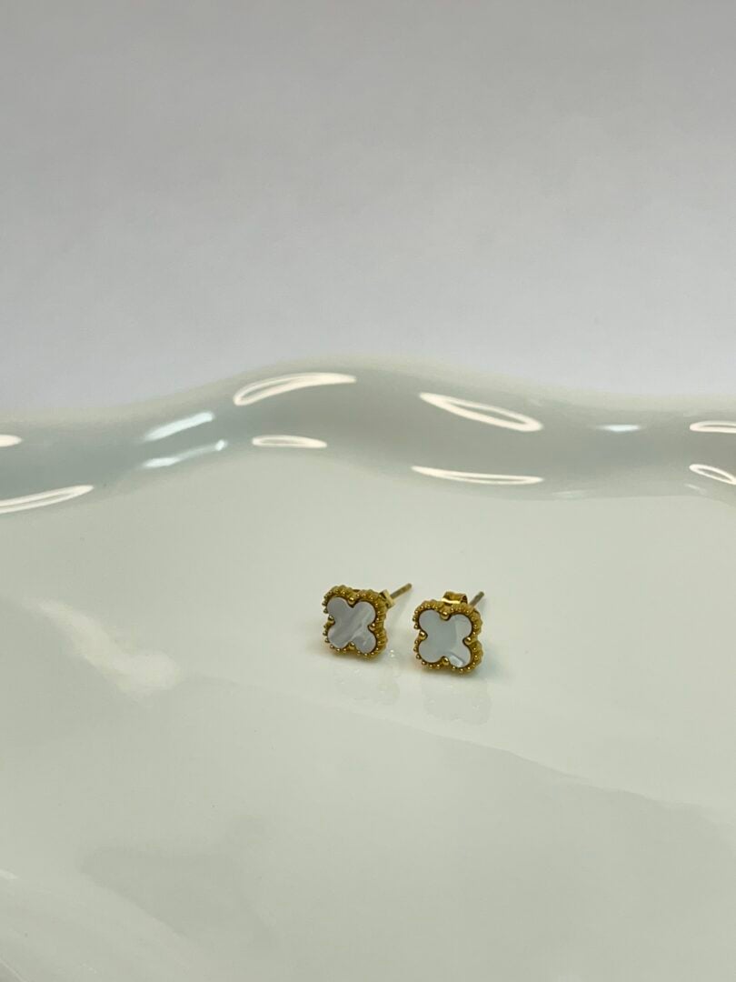 UHANI CLOVER MINI - BELA/GOLD - slika 2