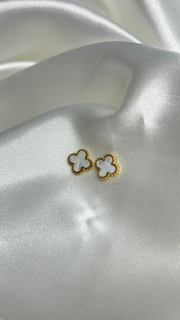 UHANI CLOVER MINI - BELA/GOLD