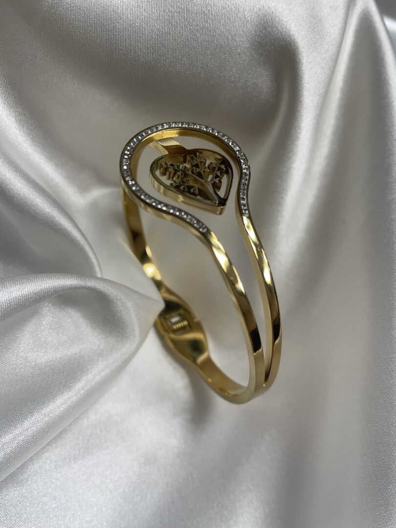ZAPESTNICA HEART TREE- GOLD - slika 3