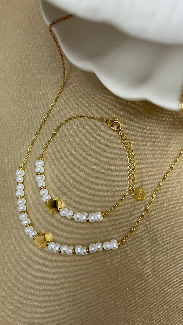 ZAPESTNICA LORELAI - GOLD/PEARL - slika 2