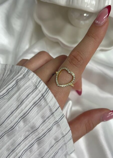 PRSTAN HEART - GOLD