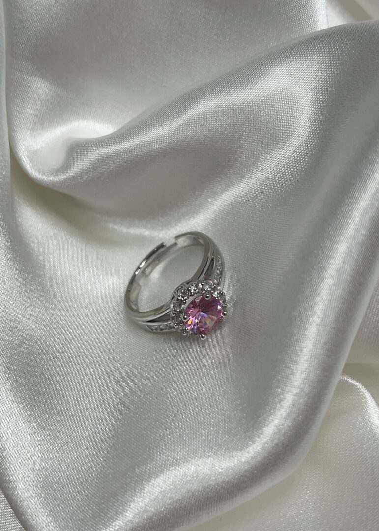PRSTAN THALIA PINK - SILVER - slika 3