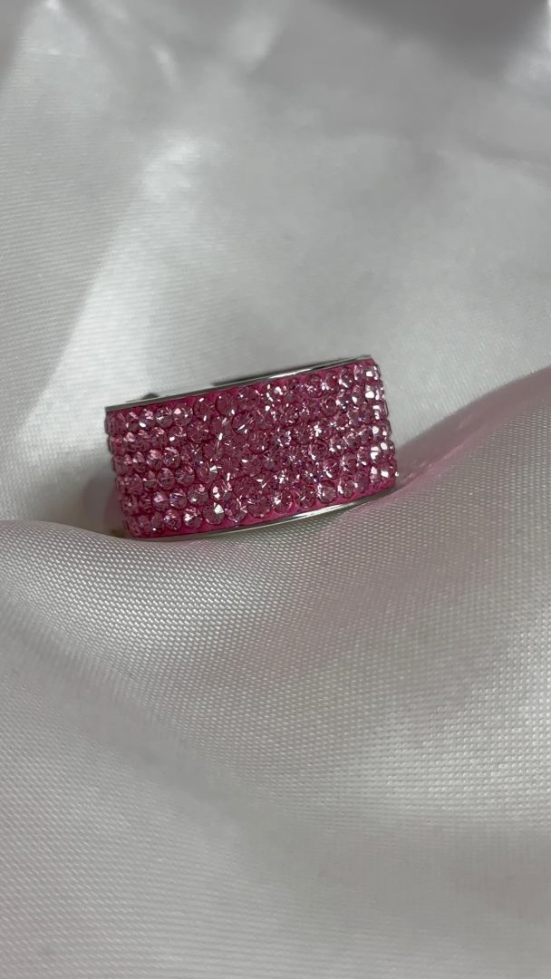 PRSTAN ELEGANT PINK- SILVER - slika 3