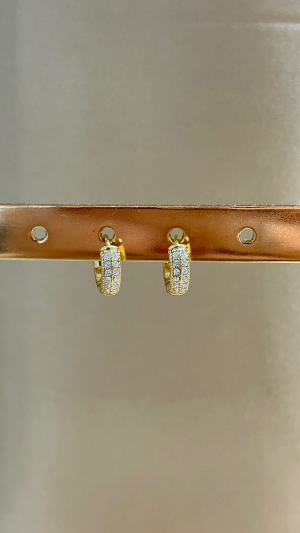 UHANI HOOP MINI - GOLD - slika 2