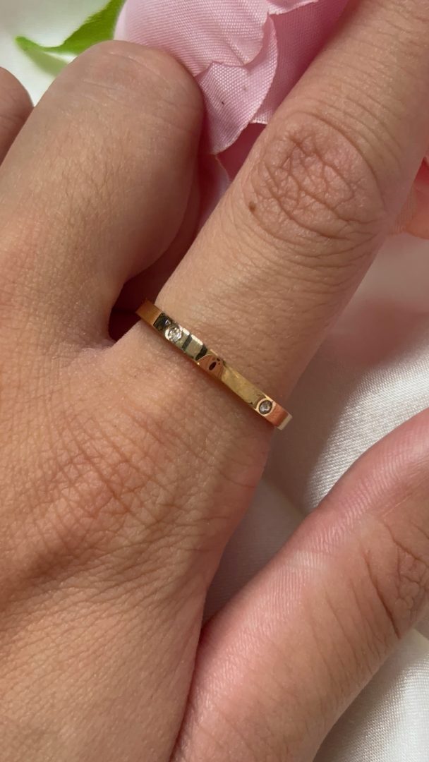 PRSTAN BELLA- ROSE GOLD - slika 2