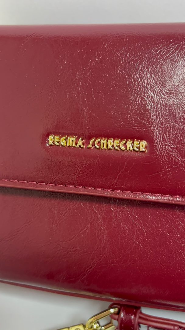 REGINA SCHRECKER TORBICA - BORDO RDEČA - slika 4