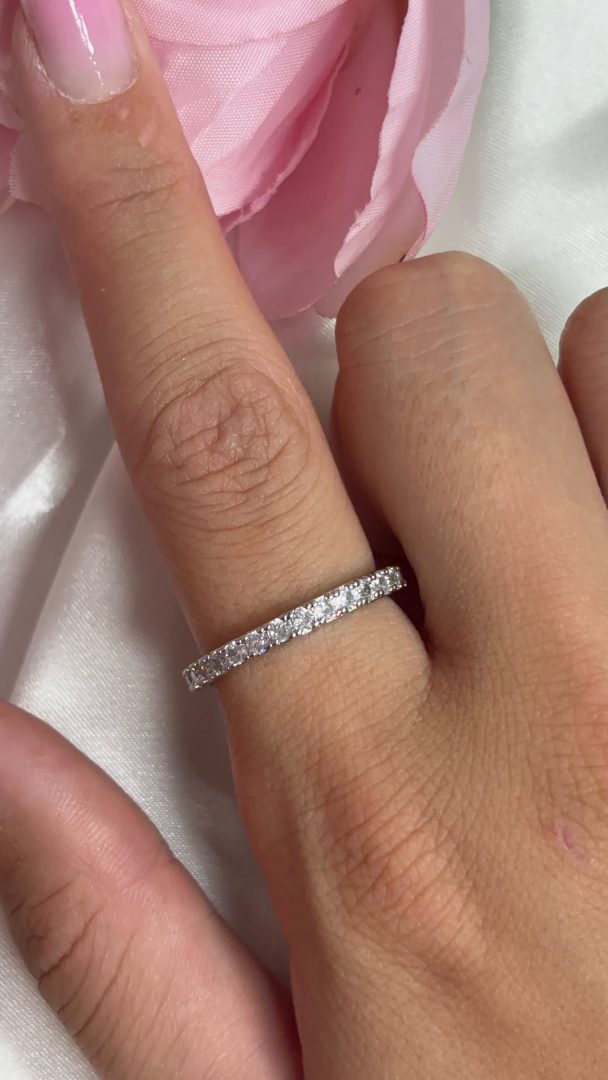 PRSTAN LOVELY- SILVER - slika 2