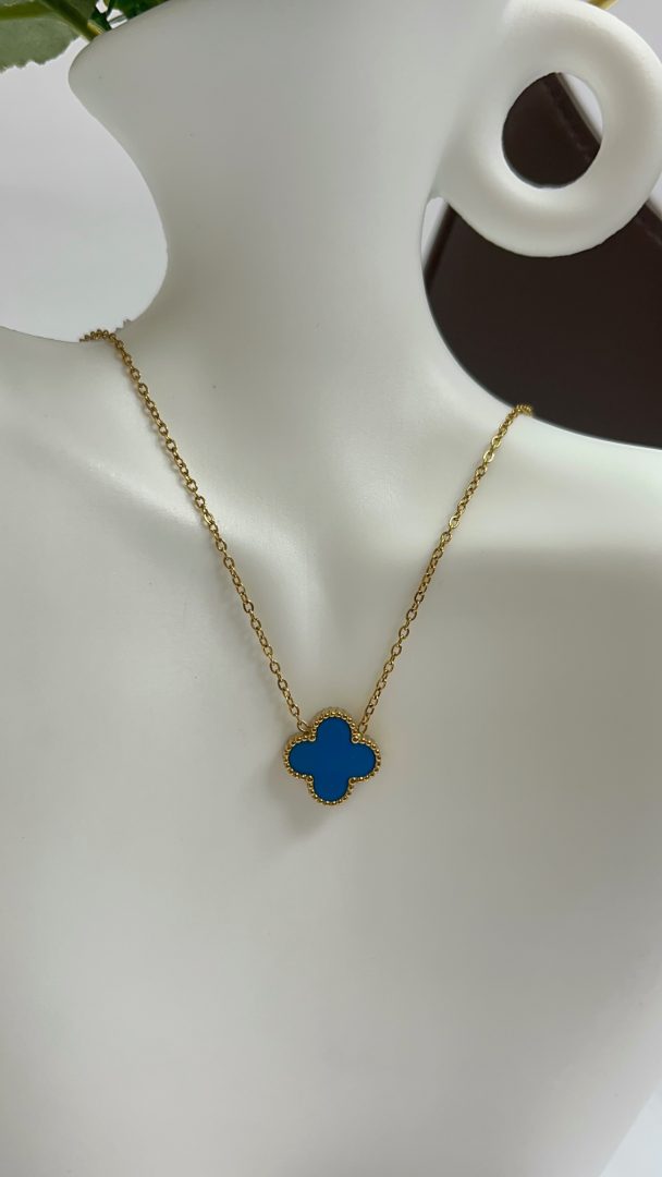 CLOVER VERIŽICA - GOLD / MODRA