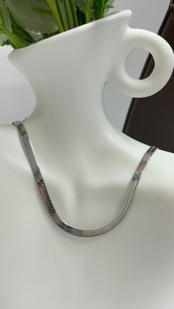VERIŽICA SNAKE BOLD - SILVER