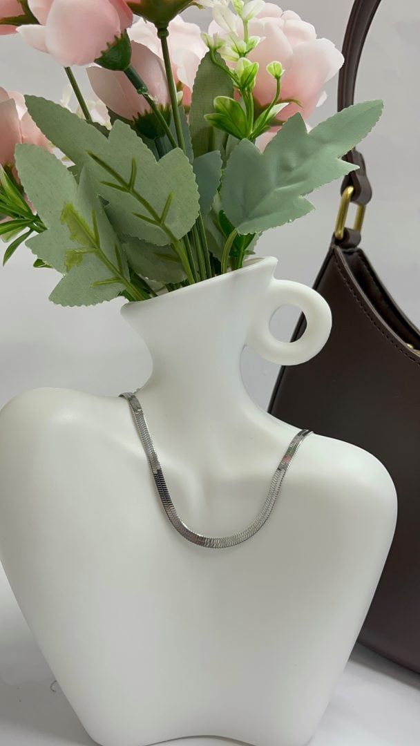 VERIŽICA SNAKE BOLD - SILVER - slika 2