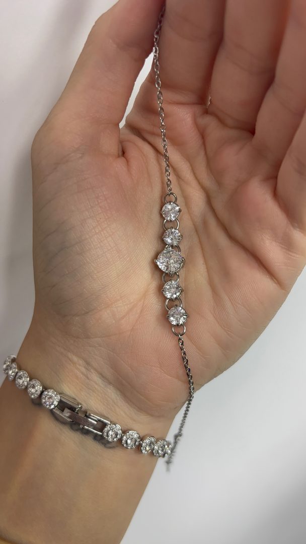 ZAPESTNICA CRYSTAL - SILVER - slika 2