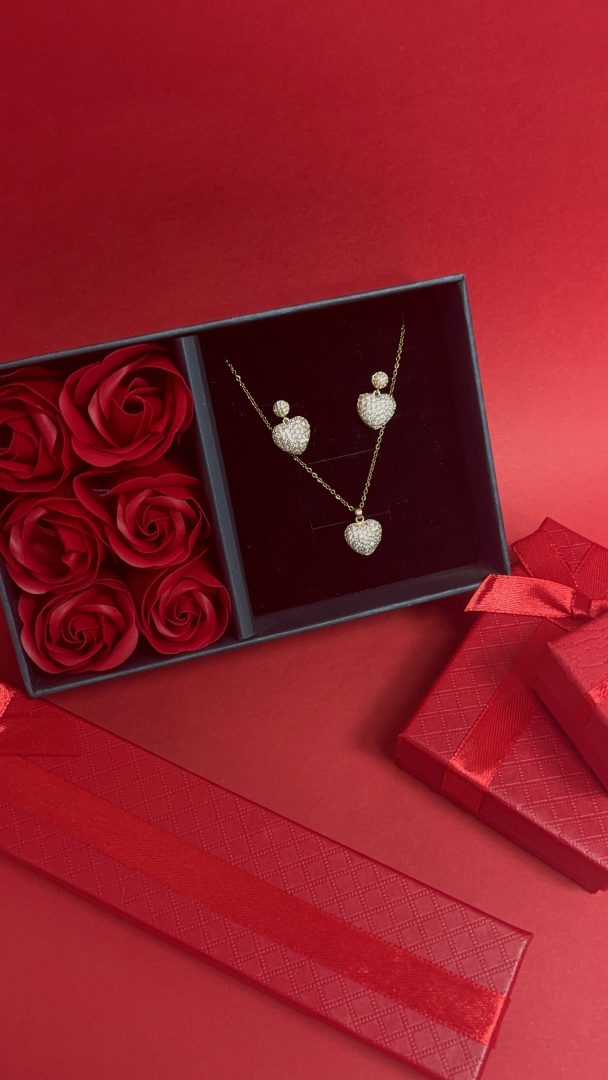 DARILNI SET LOVE - GOLD