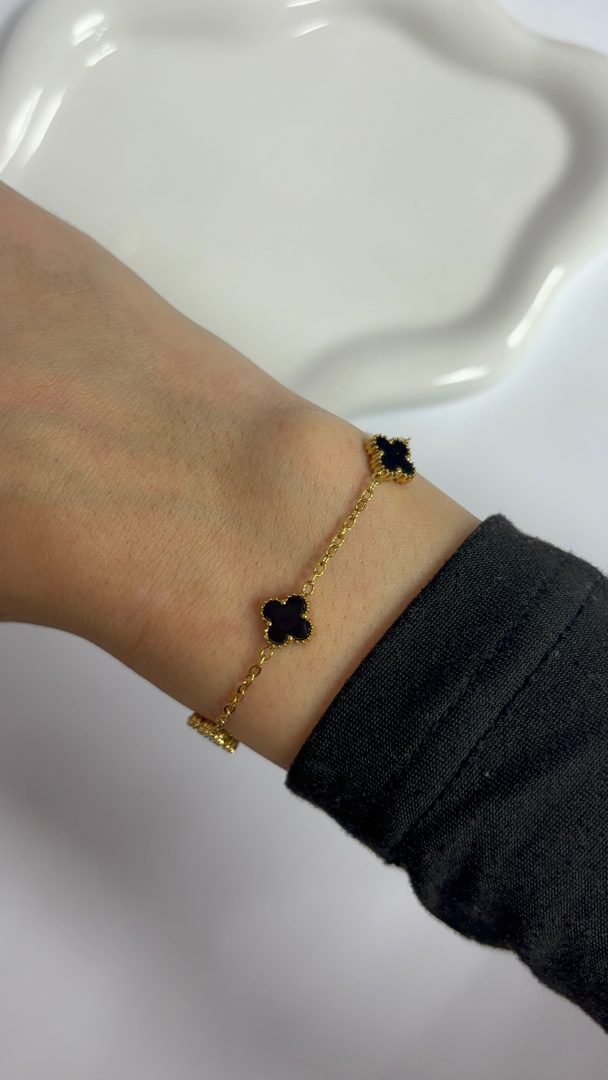 CLOVER MINI ZAPESTNICA - GOLD / ČRNA