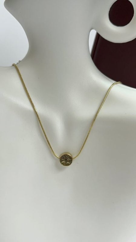 VERIŽICA MINI DREVO ŽIVLJENJA - GOLD
