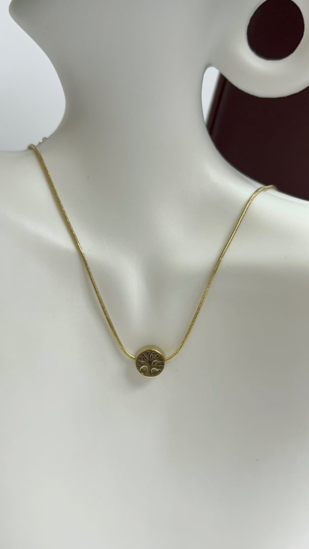 VERIŽICA MINI DREVO ŽIVLJENJA - GOLD