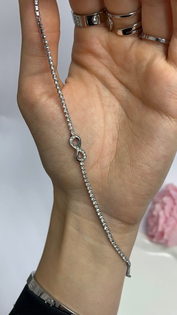 ZAPESTNICA FOREVER - SILVER - slika 2