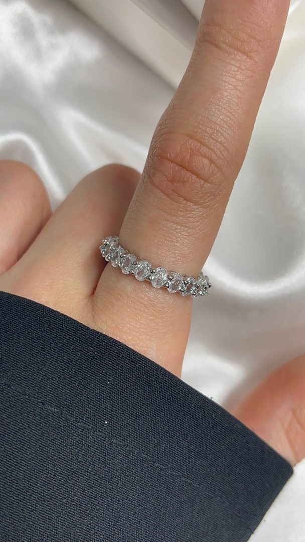 PRSTAN ADORE- SILVER - slika 2