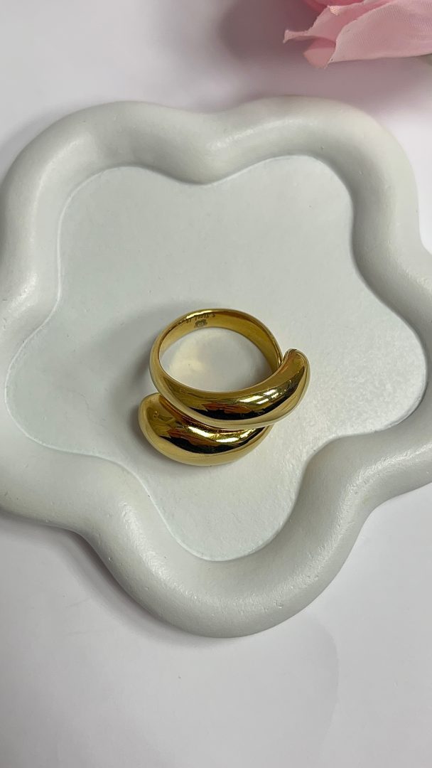 PRSTAN CHUNKY- GOLD - slika 4