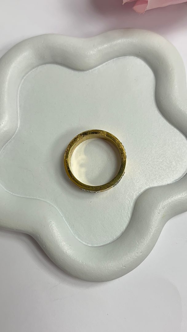 PRSTAN MIA S CIRKONI- GOLD - slika 4