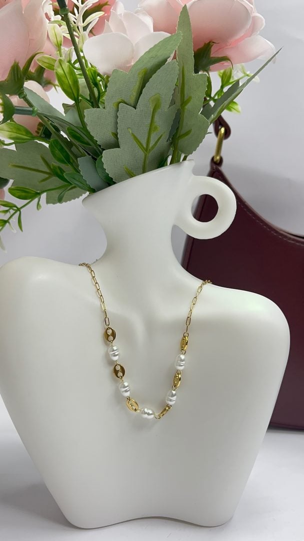 VERIŽICA GIGI - GOLD/PEARL - slika 2