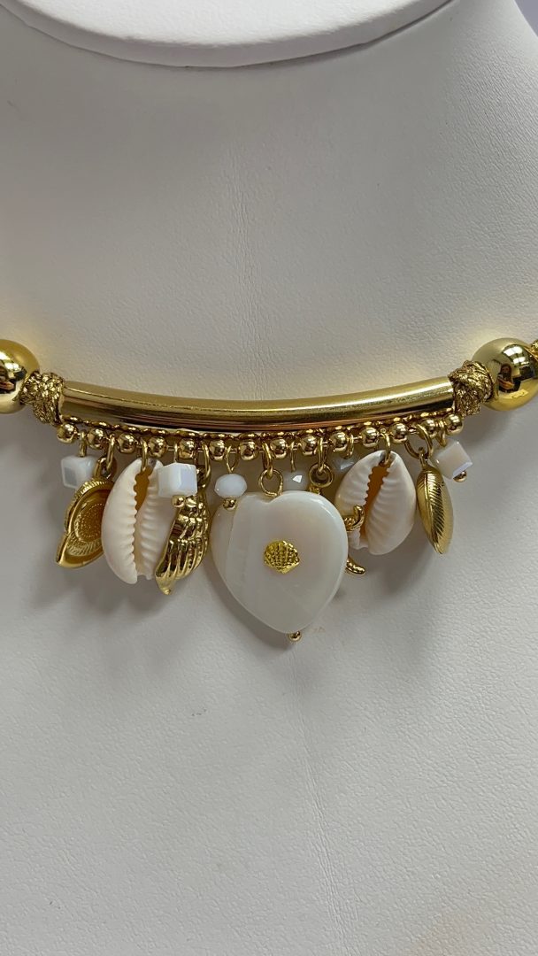 VERIŽICA SHELL MIND - GOLD - slika 2