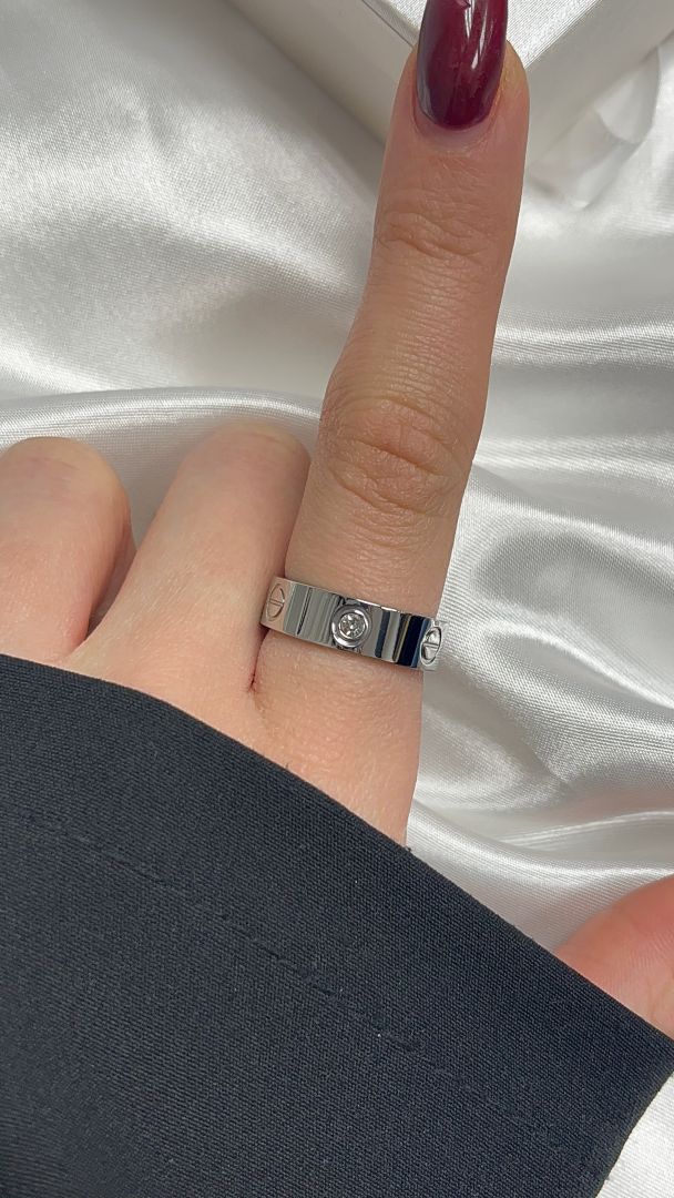 PRSTAN MIA S CIRKONI- SILVER - slika 3