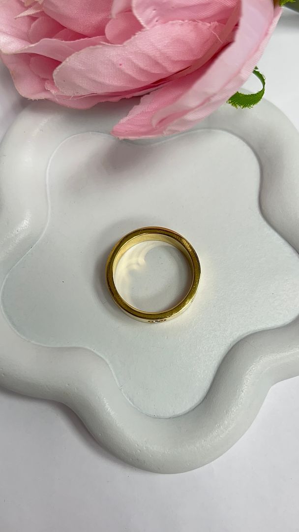PRSTAN MIA S CIRKONI- GOLD - slika 4