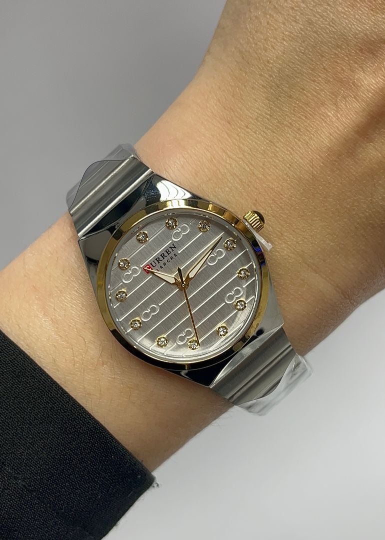 VODOODPORNA URA CURREN - SILVER / GOLD