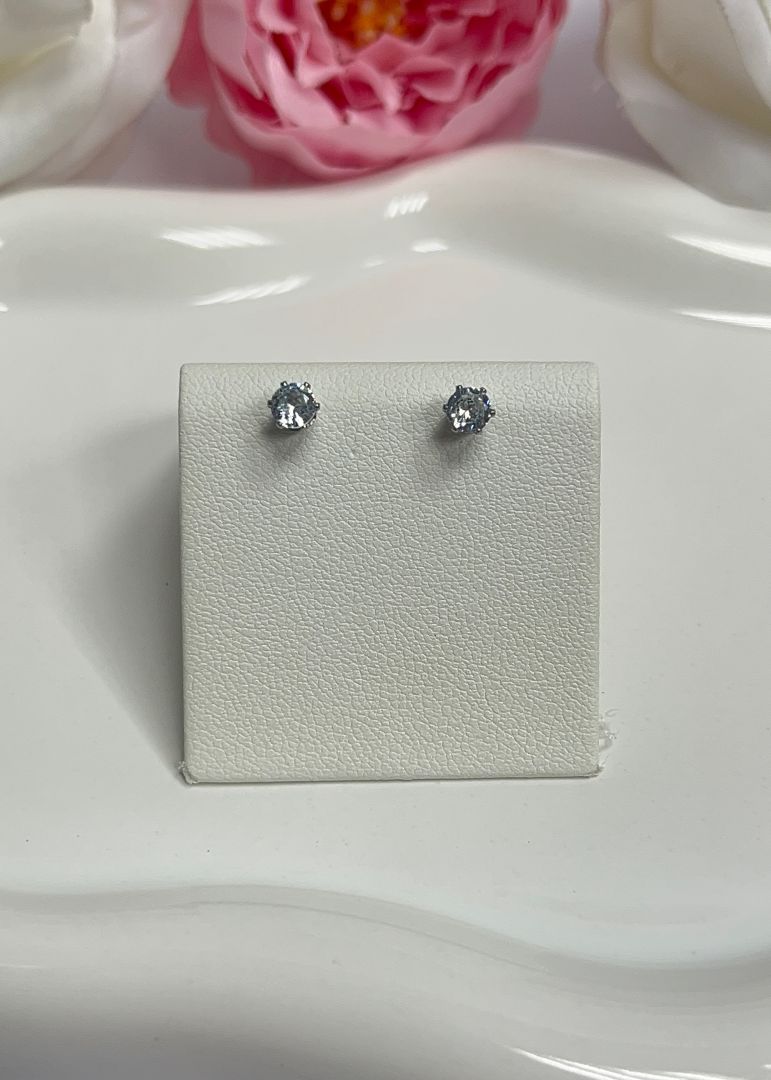 VTIČNI UHANI BETTY MINI - SILVER