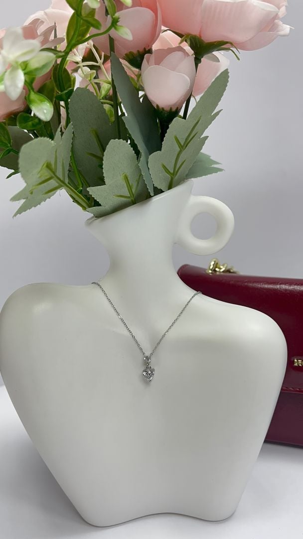 VERIŽICA HEART - SILVER - slika 2