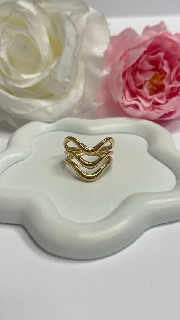 PRSTAN ALIANA- GOLD - slika 3