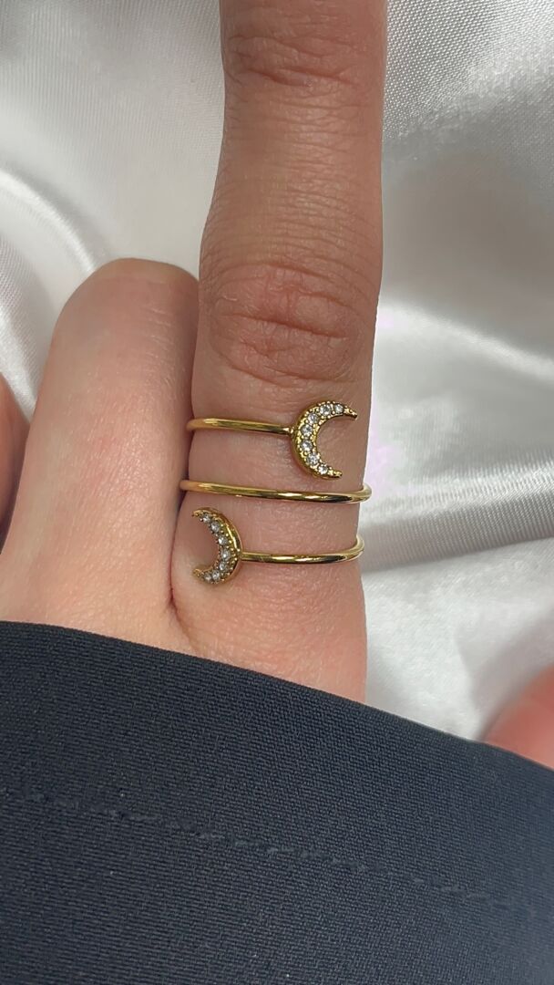 PRSTAN MOON- GOLD - slika 2