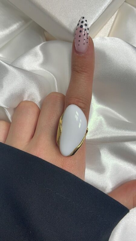 PRSTAN LUCKY- GOLD/WHITE