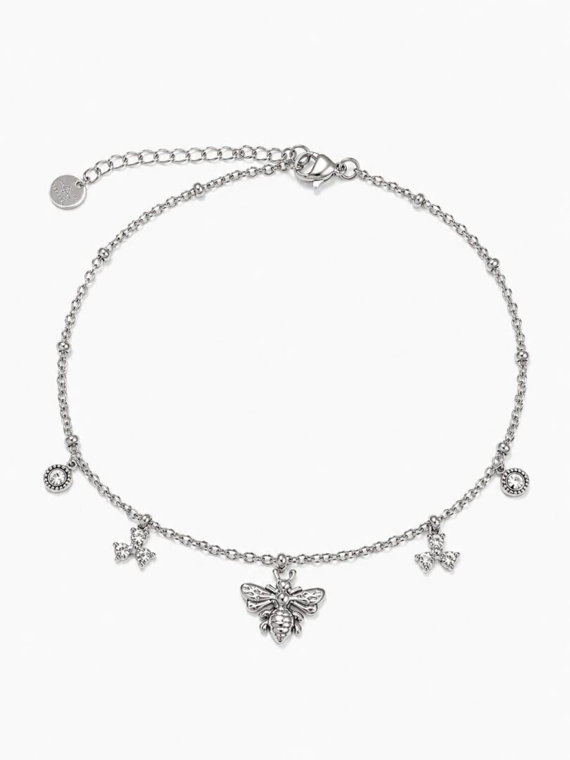 ZAPESTNICA ZA NOGO BEE - SILVER - slika 2