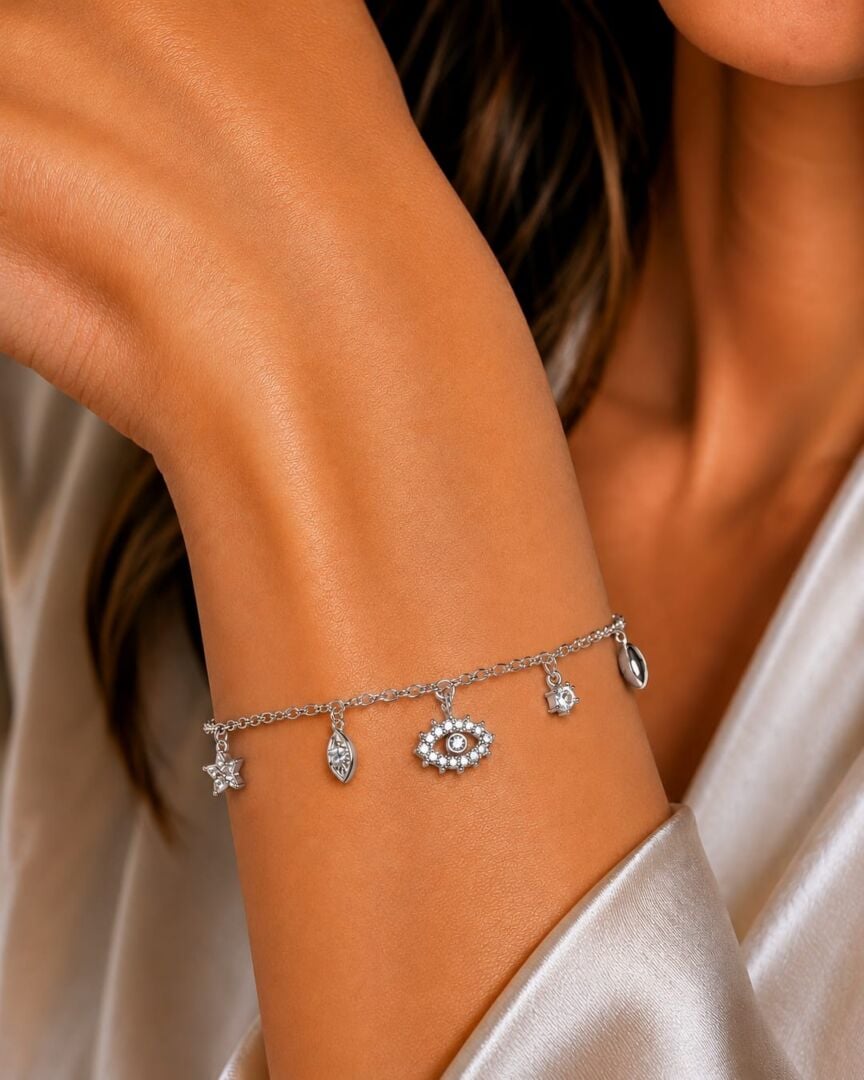 ZAPESTNICA EYE – SILVER