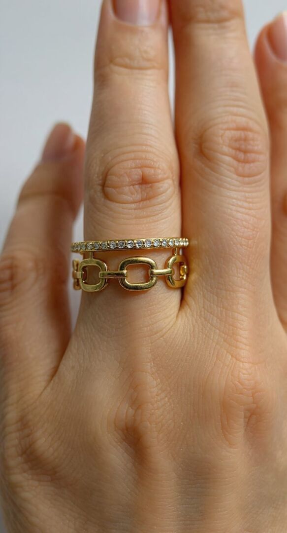 PRSTAN TWIST - GOLD - slika 2