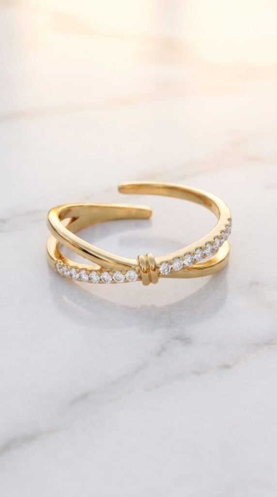 PRSTAN KNOT – GOLD