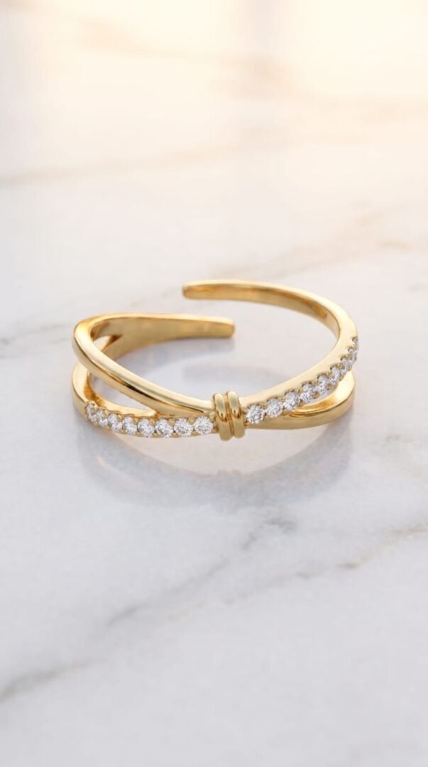 PRSTAN KNOT – GOLD