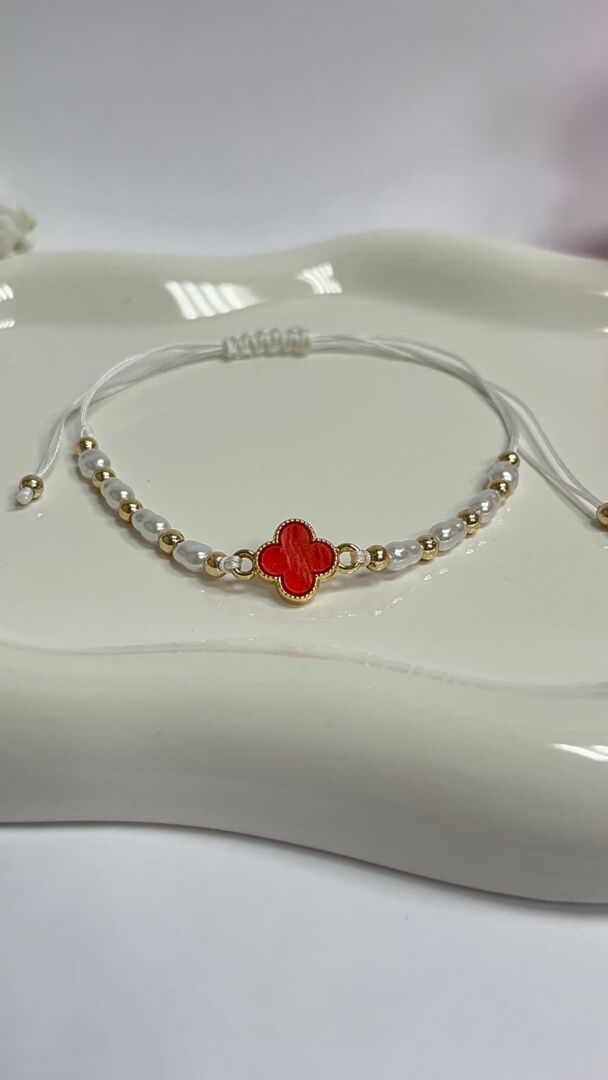 ZAPESTNICA CLOVER- GOLD/ORANGE - slika 2